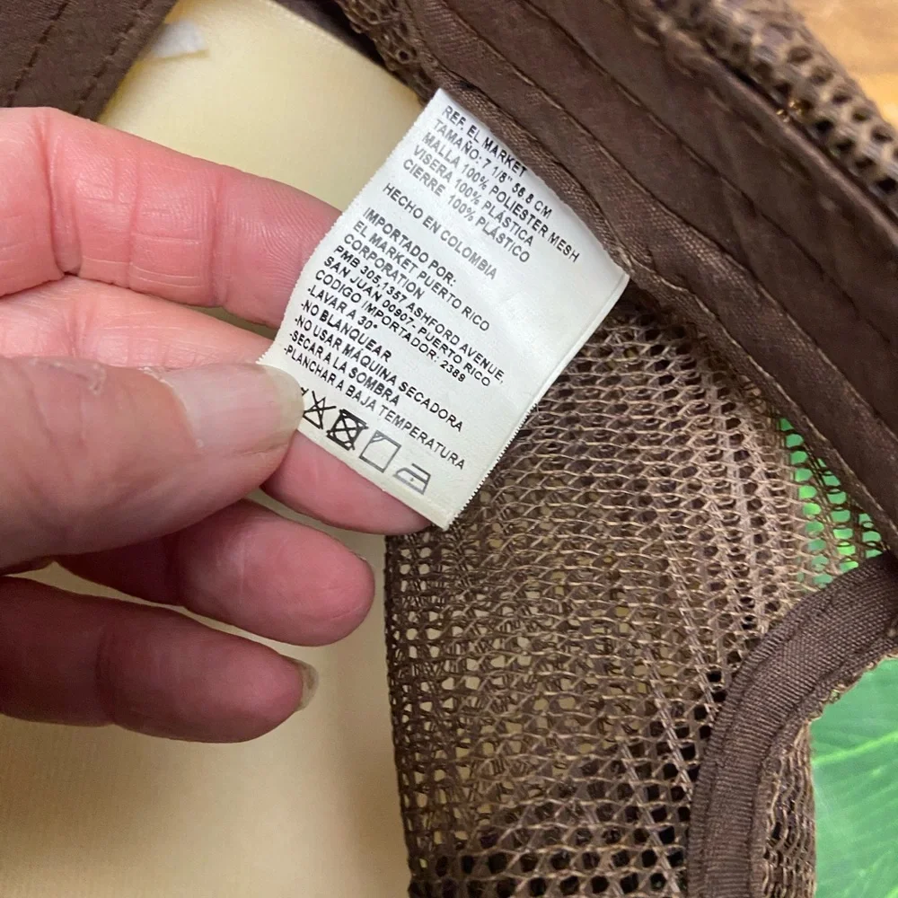 Unbranded EL MARKET Puerto Rico Trucker Hat  OSFA